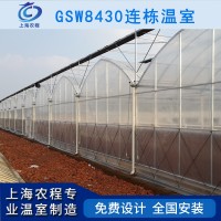 GSW-8430型連棟溫室大棚 連棟薄膜溫室